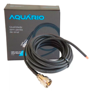 Cabo + Conector Para Antena Radio Px 5,5 Metros