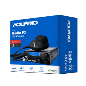 Radio Px Amador Aquario 40 Canais RP-40 (Homologado Anatel)