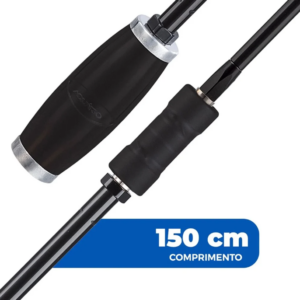 Antena Px Viuva Negra 11 Metros 150cm Com Bobina Preta (B-2006P) - Aquário