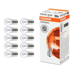 Lâmpada 7511 (1141) 24V 21/5 Watts - Osram (Caixa com 10)